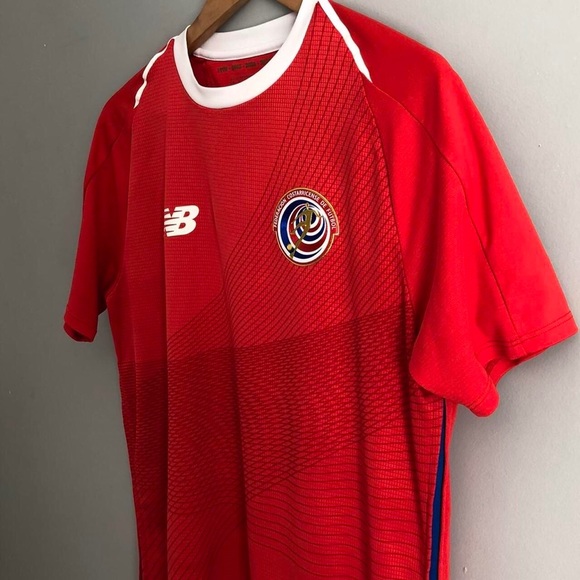 (Men’s M) 2018 New Balance World Cup Costa Rica Home Jersey 🇨🇷 - Picture 4 of 6
